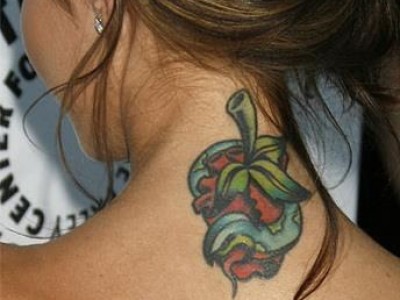 Tatuaje pe gat, valoarea și tatuaje foto pentru bărbați și femei