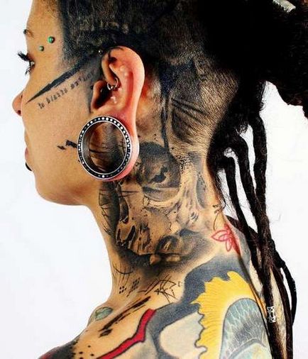 Tatuaje pe valoarea gâtului tatuaj, 58 de fotografii, schițe