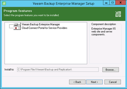 Instalare și configurare veeam Backup Manager Enterprise - scenarii de bază pentru vSphere vmware (configurare) Instalare și configurare veeam Backup Manager Enterprise - scenarii de bază pentru VMWare