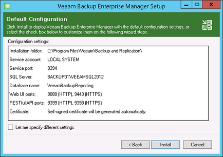 Instalare și configurare veeam Backup Manager Enterprise - scenarii de bază pentru vSphere vmware (veeam) Instalare și configurare veeam Backup Manager Enterprise - scenarii de bază pentru VMWare