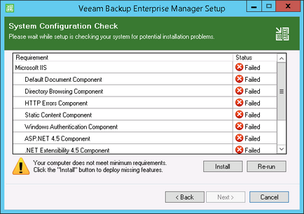 Instalare și configurare veeam Backup Manager Enterprise - scenarii de bază pentru vSphere vmware (veeam) Instalare și configurare veeam Backup Manager Enterprise - scenarii de bază pentru VMWare
