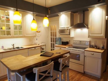 bucătărie Cosy - cum să faci o bucătărie practică și confortabil cu mâinile (55 fotografii idei gata făcute)