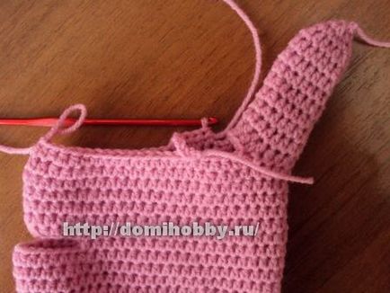 Knit cârlig mănuși