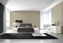 Stilul Hi-tech în dormitor fotografie căști de design internera