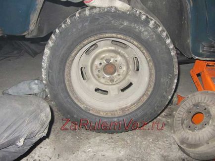 Înlocuirea axul din spate la VAZ-2101 (semiaxis) Înlocuirea punții spate la VAZ-2101