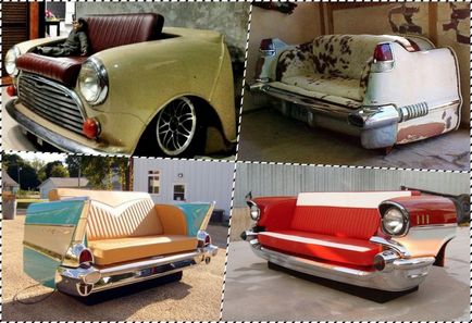 40 Capodopere de mobilier din mașini vechi