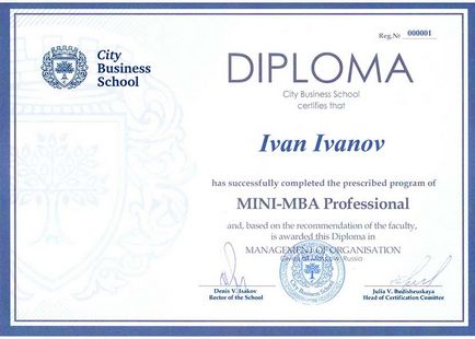 Ce este un mini-MBA (City Business School) Ce este un mini-MBA