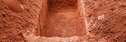 cerințe de adâncime grave și necesitatea - organizarea înmormântare