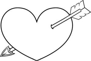 Cum de a desena o inimă de etape frumoase creion