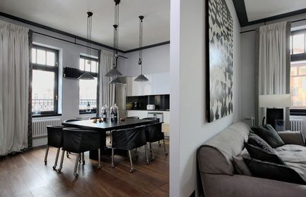 Cum să combine bucatarie cu living apartamente plan de idei studio în fotografie, admagazine,