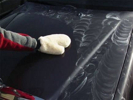 Cum să acopere masina cu mâinile lor cu lichid de sticlă