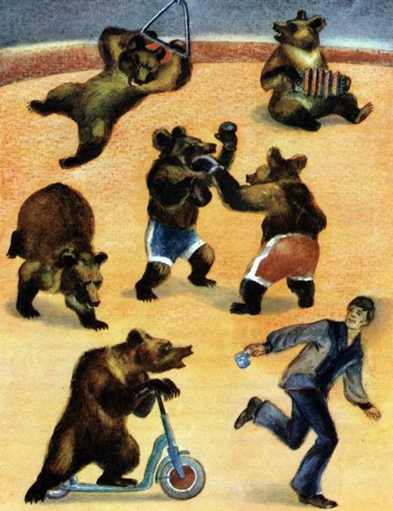 Așa cum am antrenat la urșii Filatov în 1980