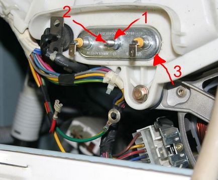 Cum să înlocuiți elementul de încălzire în video mașină de spălat, fotografii, instrucțiuni