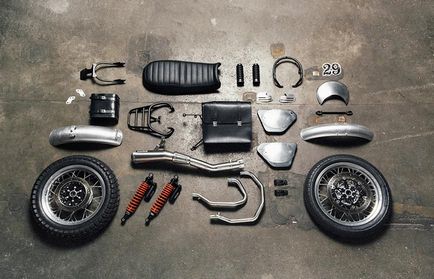 kituri biciclete de personalizare „do it yourself“ de la producătorul italian de motociclete