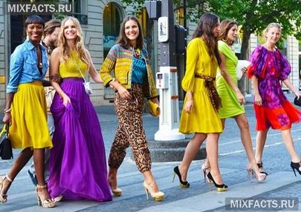 Color-blocare - stil de îmbrăcăminte (Foto) (culoare-blocare) Color-blocare - stil de rochie (fotografii)