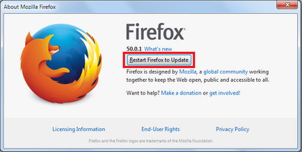 actualizare Firefox la cea mai recentă versiune, cum sa, suport mozilla