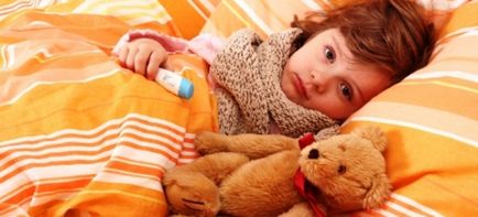 SARS - simptomele și tratamentul copiilor, deoarece temperatura este menținută la ARI într-un copil
