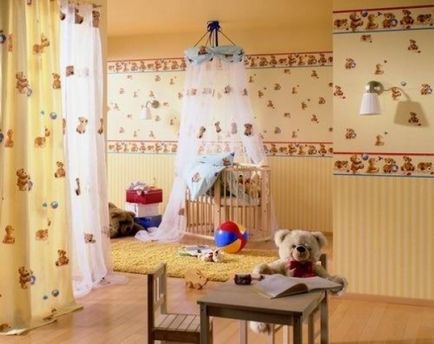 Decorarea peretilor cu tapet, care cu ce să combine