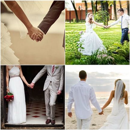 Pose pentru o sedinta foto de nunta - idei interesante și opțiuni pentru tineri casatoriti cu fotografii