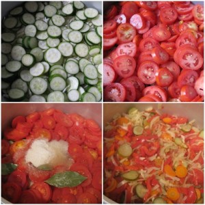 Salata de rosii de iarna, ardei, morcovi, ceapă (salata) Salata de rosii de iarna, ardei, morcovi, ceapă