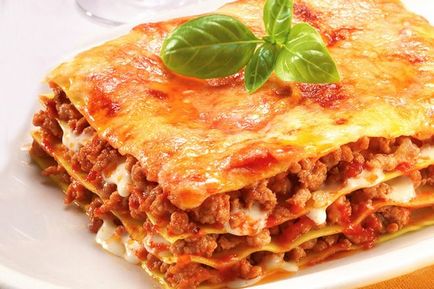 Ce să mănânce lasagna
