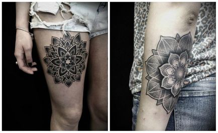 Tatuaje dotvork, în special crearea de puncte tatuaj