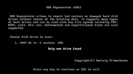 Restaurarea hard disk (e) Restaurarea hard disk