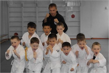 karate pentru copii