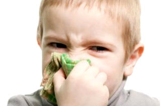 muci verde într-un copil - și din acest motiv, este un nas înfundat