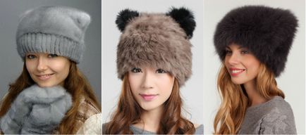 pălărie pentru femei cu urechi de pisică (30 poze), Fel