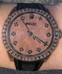 Înțeles tatuaje „ceas“