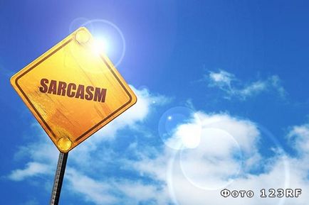 Care este definiția sarcasm