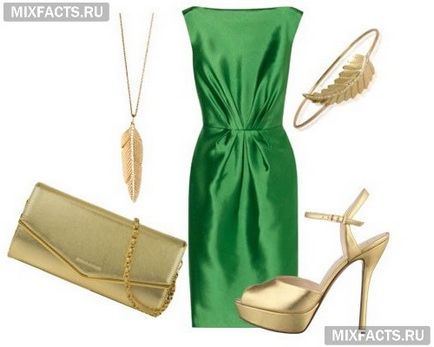 Ce să poarte o rochie verde