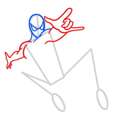 Cum să atragă Spiderman