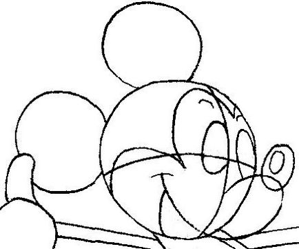 Cum să atragă Mickey Mouse