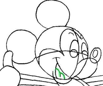 Cum să atragă Mickey Mouse