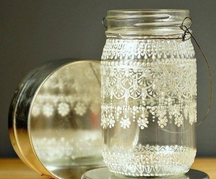 Cum de a decora un borcan de sticlă