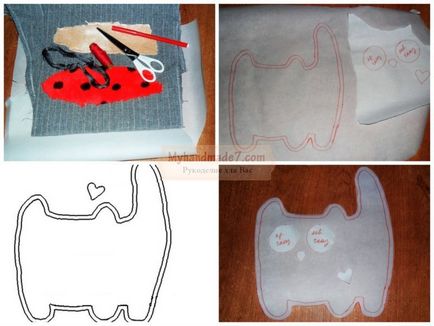 Cum să coase o jucării pisica cu propriile lor mâini