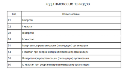 Cum se specifica perioada fiscală