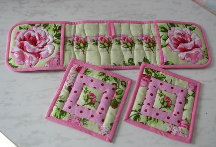 Potholders model cu propriile sale mâini