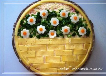 Salat de ananasov și pui