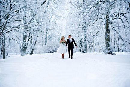 Idei pentru o nunta de iarna