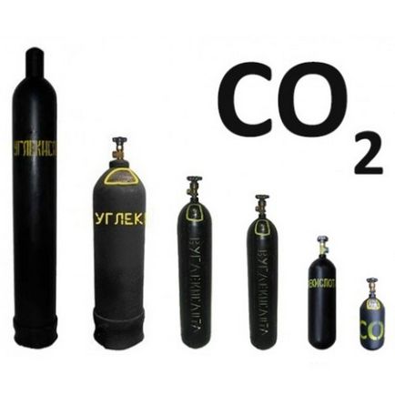 Cum se umple dioxidul de carbon