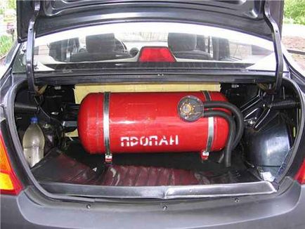 Cum se instalează aparate cu gaz în mașină