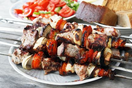 Cum de a alege carnea pentru un shish kebab