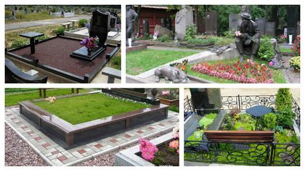 Cum de a decora morminte în cimitire