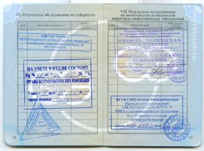 Cum și în cazul în care pentru a face cartea sanitară Cum și în cazul în care pentru a face cartea sanitară