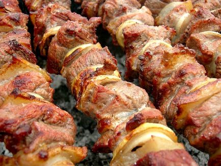 Cum de a alege carnea pentru un shish kebab
