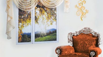 Decoratiuni pentru perdele cu mâinile