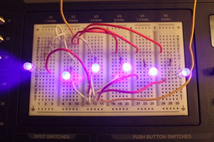 tastatura iluminata cu mâinile